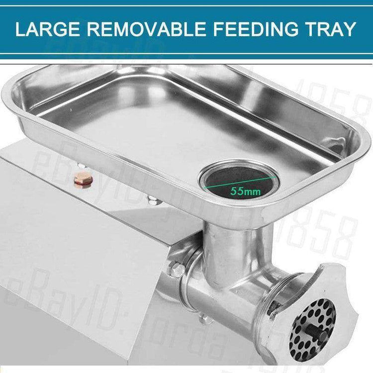 1.63HP Commercial Meat Mincer- Electric Grinder & Sausage Maker Filler 1200W - Magdasmall