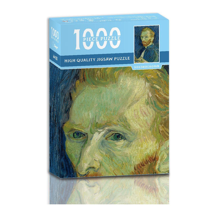1000-Piece High-Quality Jigsaw Puzzle - Self-portrait of Vincent van Gogh - Magdasmall