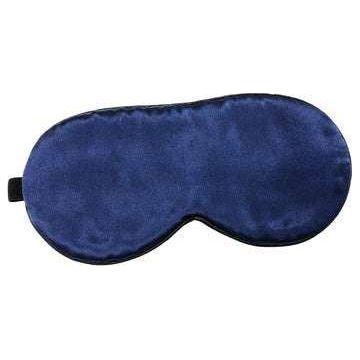 100 silk sleep eye mask for women men navy - Magdasmall