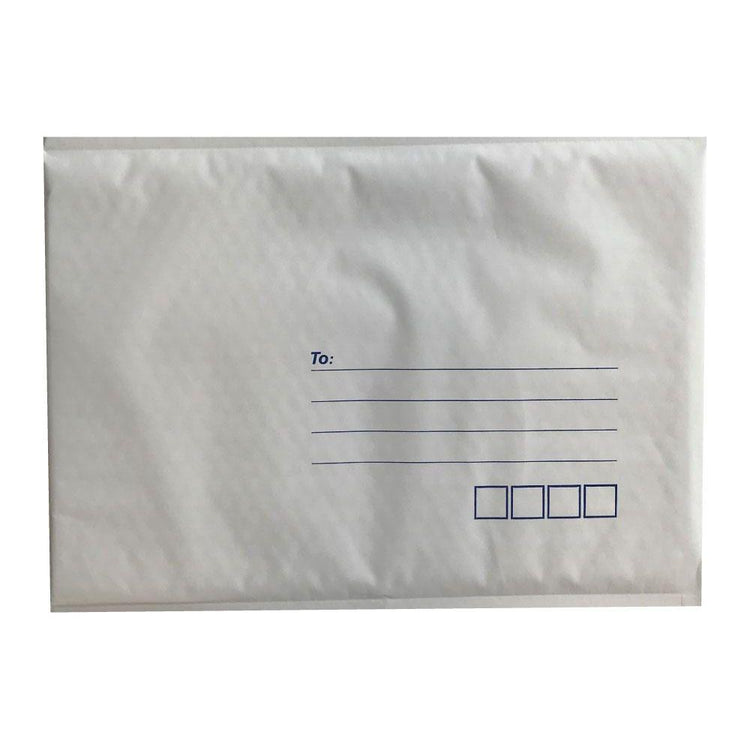100x Tempest 215x280mm Bubble Mailers No.2 White Padded Eco Mail Bags Envelopes - Magdasmall