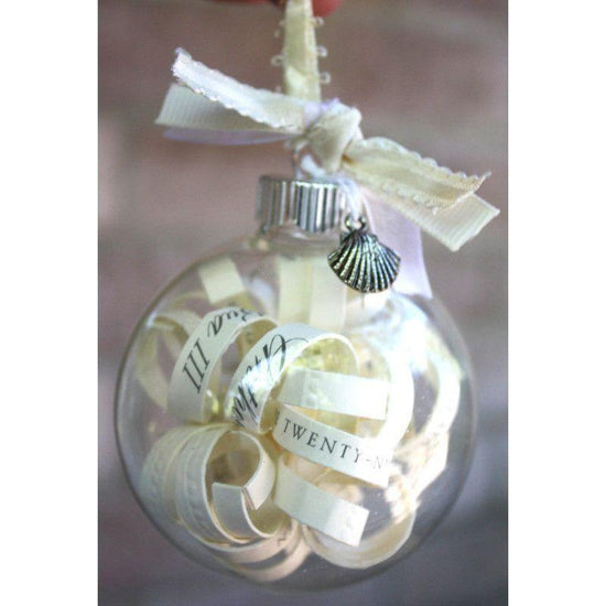 10 x Glass Bauble 6cm Diameter Round Clear with Silver Cap - table or tree centrepice personal memory theme craft gift - Magdasmall