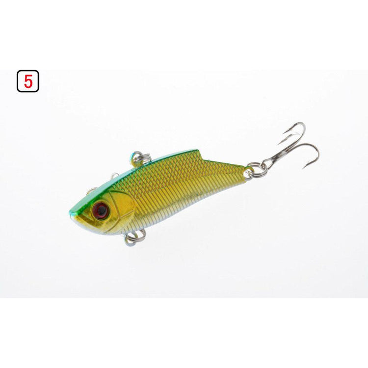 10x 5.5cm Vib Bait Fishing Lure Lures Hook Tackle Saltwater - Magdasmall