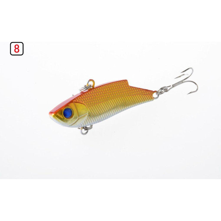 10x 5.5cm Vib Bait Fishing Lure Lures Hook Tackle Saltwater - Magdasmall