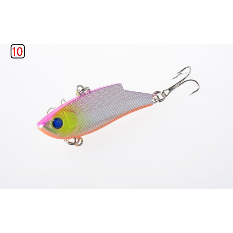 10x 5.5cm Vib Bait Fishing Lure Lures Hook Tackle Saltwater - Magdasmall