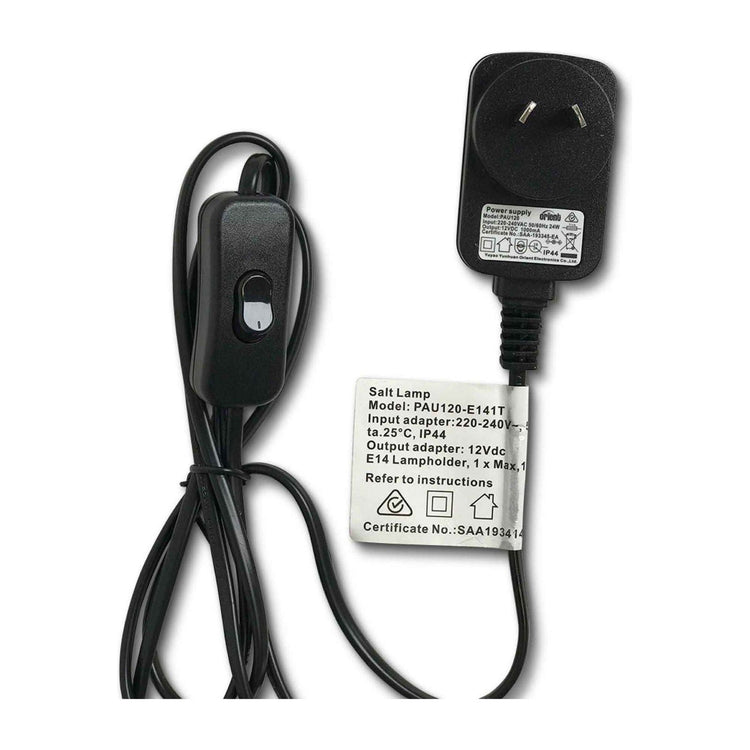 12V 12W 3-5kg Himalayan Pink Salt Diffuser Essential Oil Lamp Aromatherapy On/Off - Magdasmall