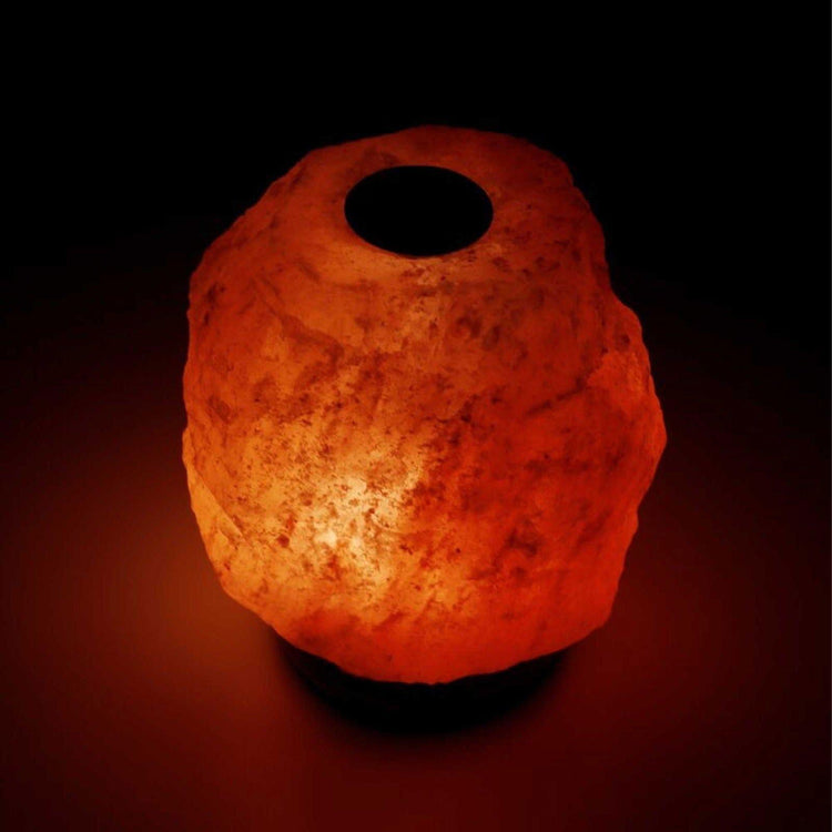 12V 12W 3-5kg Himalayan Pink Salt Diffuser Essential Oil Lamp Aromatherapy On/Off - Magdasmall
