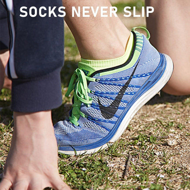 12X Rexy Seamless Sport Sneakers Socks Large Non-Slip Heel Tab MULTI COLOUR - Magdasmall