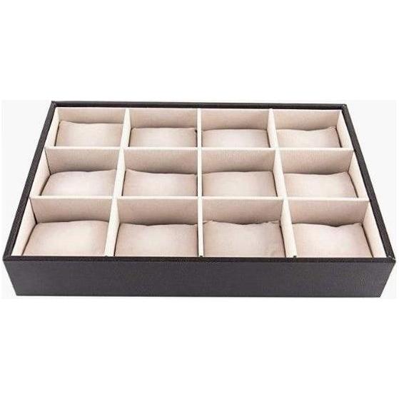 12 Bracelet Storage Tray (Black) - Magdasmall