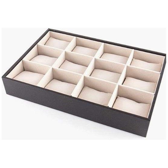 12 Bracelet Storage Tray (Black) - Magdasmall