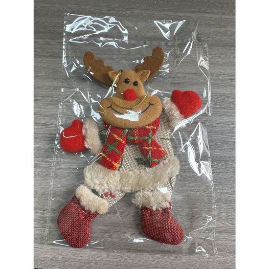 12pcs Dancing pendant elk for Christmas tree - Magdasmall