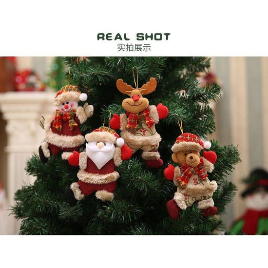 12pcs Dancing pendant old man for Christmas tree - Magdasmall