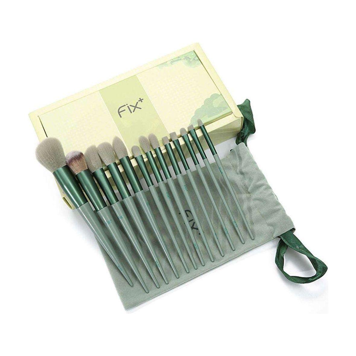 13 Pcs Makeup Brushes Sets Synthetic Foundation Blending Concealer Eye Shadow - Magdasmall