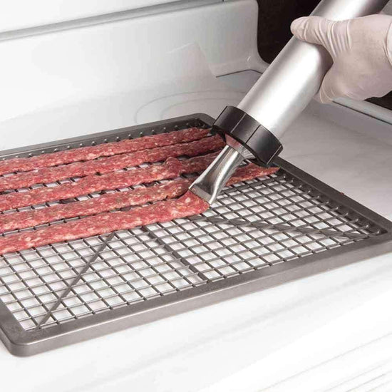 15" Beef Jerky Gun Food Grade Aluminium - Homemade Sausage Making Cannon Kit - Magdasmall