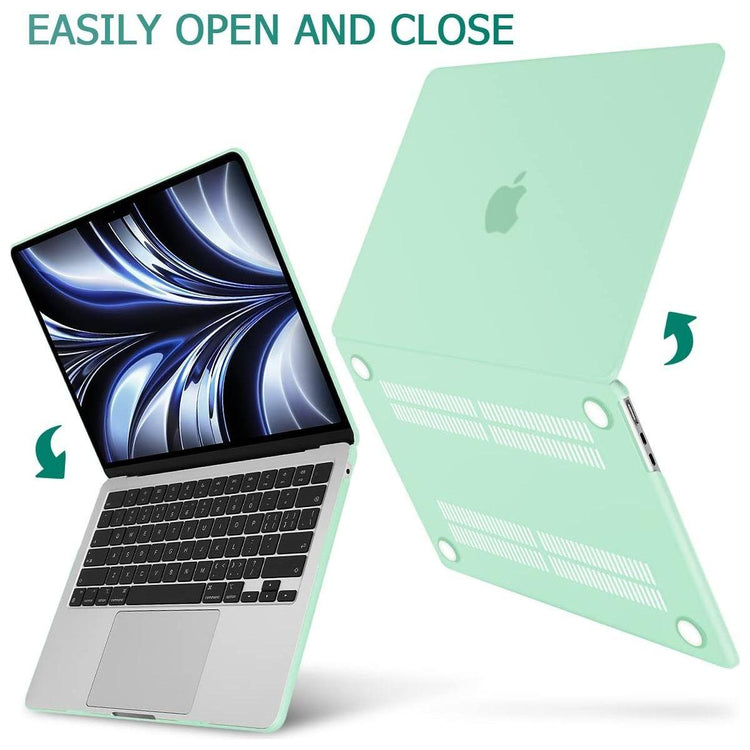 15 inch Air 2023 MacBook Air Matte Case  A2941 M2 Chip Hard Shell Case Keyboard Cover Green - Magdasmall