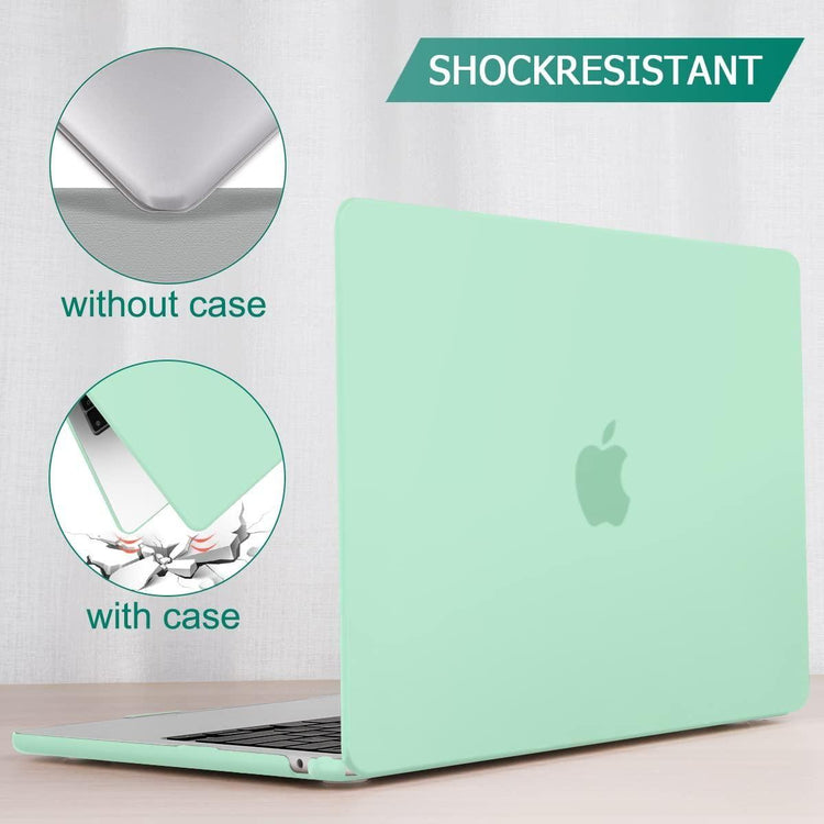 15 inch Air 2023 MacBook Air Matte Case  A2941 M2 Chip Hard Shell Case Keyboard Cover Green - Magdasmall