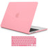 15 inch Air 2023 MacBook Air Matte Case  A2941 M2 Chip Hard Shell Case Keyboard Cover Pink - Magdasmall
