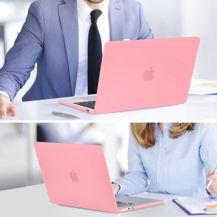 15 inch Air 2023 MacBook Air Matte Case A2941 M2 Chip Hard Shell Case Keyboard Cover Pink - Magdasmall