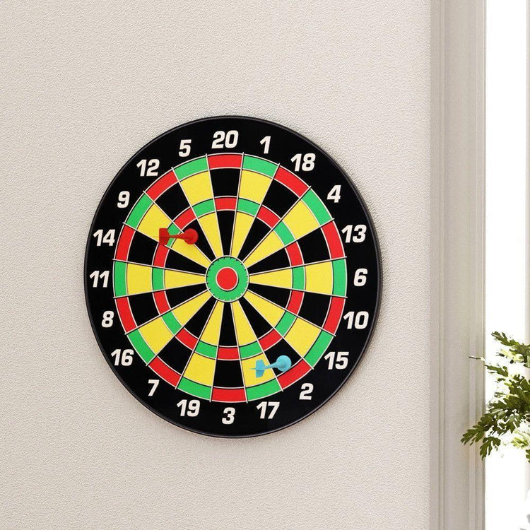 16" Dartboard Dart Board with Magnetic Darts Kids Toy Gift - Magdasmall