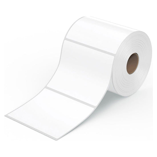 1 Roll x 400 Label Stickers 102x150mm - Direct Thermal White Shipping Labels - Magdasmall