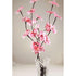 1 Set of 50cm H 20 LED Pink Frangipani Tree Branch Stem Fairy Light Wedding Event Party Function Table Vase Centrepiece Decoration Girl Bedroom - Magdasmall