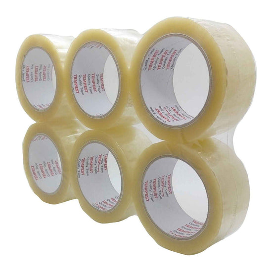 1x Clear Hotmelt Packaging Tape 48mmx75m - Heavy Duty Shipping Packing Adhesive - Magdasmall
