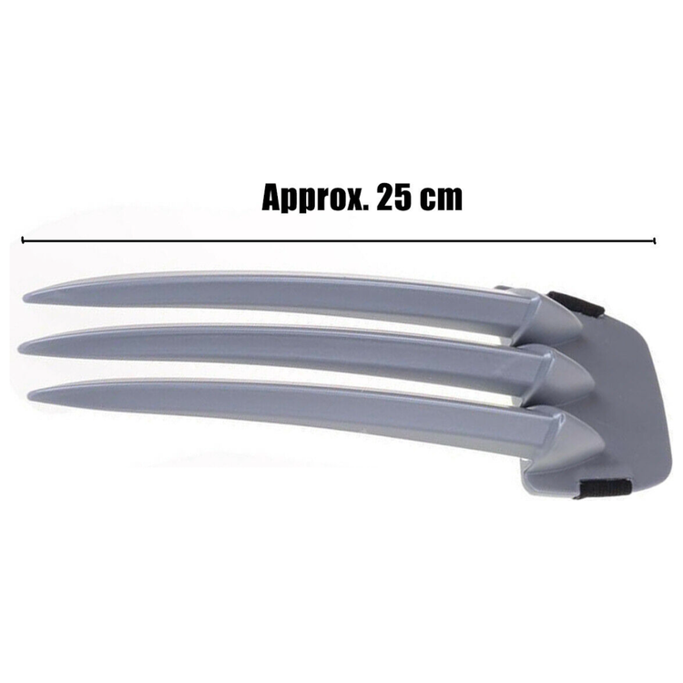 1x X-Men Wolverine Claws Action Figure Toy Plastic Hand Accessory Party Halloween - Magdasmall