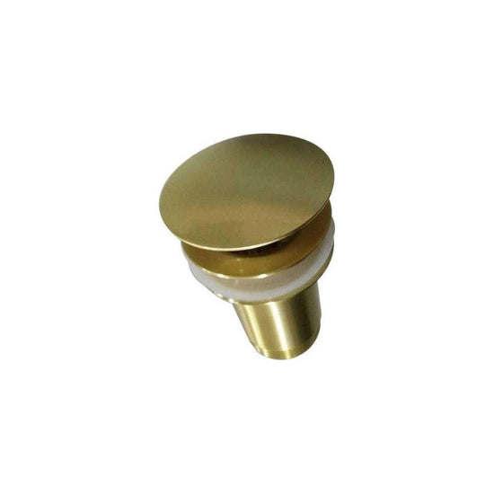 2021 new brushed Nickel Brushed stainless steel Pop Up Waste Plug 40 mm NO Overflow - Magdasmall