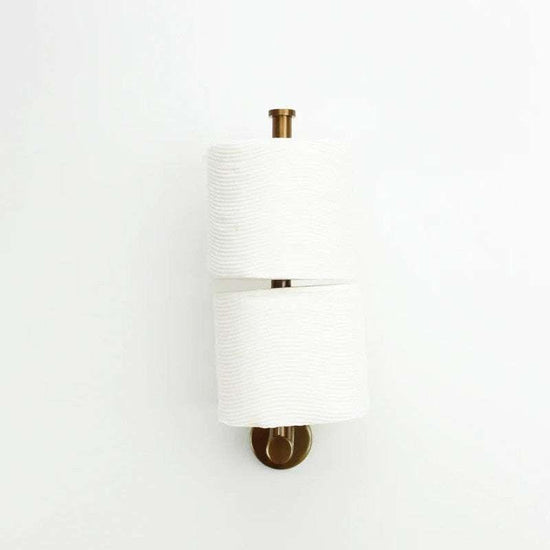 2024 Round New Toliet Roll Holder brushed copper hand towel holder - Magdasmall