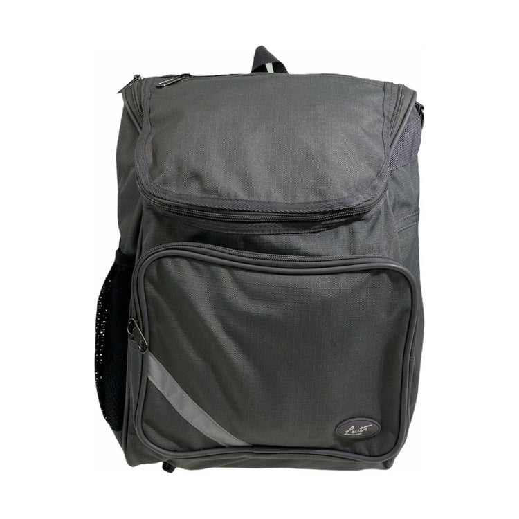 23.5L Leuts Primary Deluxe Backpack School Library Book Bag - Grey - Magdasmall