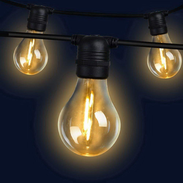 23m LED Festoon String Lights Outdoor Christmas Decorations Wedding Garden Party - Magdasmall
