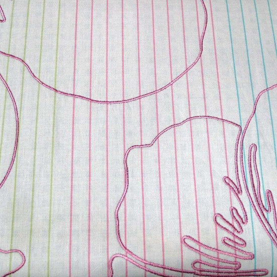 250TC Cotton Palila Yarn Dyed Aqua Quilt Cover Set Queen - Magdasmall