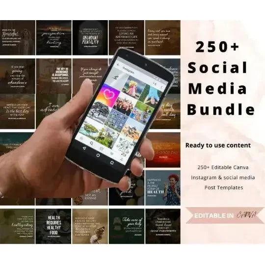 250+ INSTAGRAM & SOCIAL MEDIA BUNDLE - STOCK PHOTO BUNDLE - INSTAGRAM TEMPLATES - SOCIAL MEDIA TEMPLATE - Magdasmall