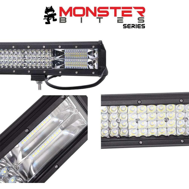 28 inch Philips LED Light Bar Quad Row Combo Beam 4x4 Work Driving Lamp 4wd - Magdasmall