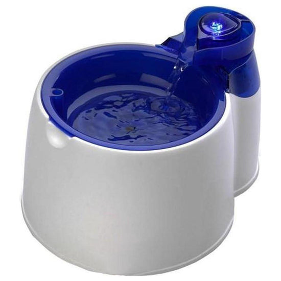 2L Fountain Fresh Pet Water Filter Bowl - Interactive Dog Cat Purifier - Magdasmall