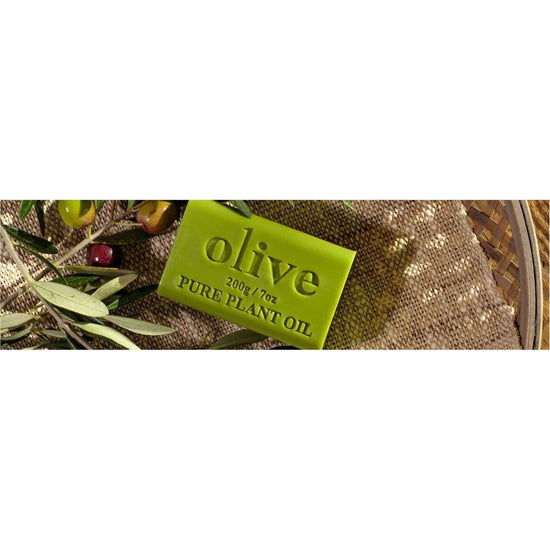 2x 200g Plant Oil Soap Olive Scent Pure Natural Vegetable Base Bar Australian - Magdasmall