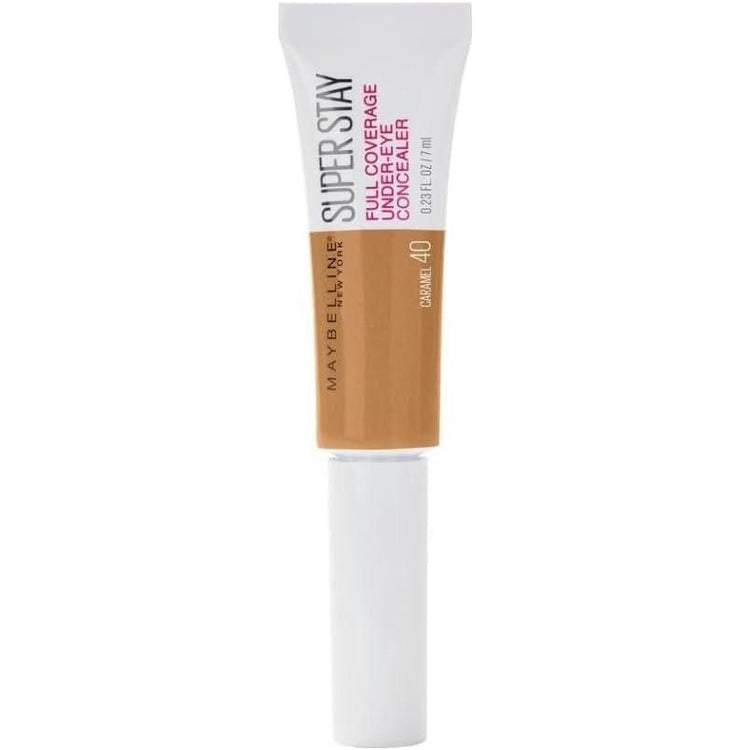 2x Maybelline New York SuperStay 24hr Longwear Liquid Concealer, Caramel 40 - 6ml - Magdasmall