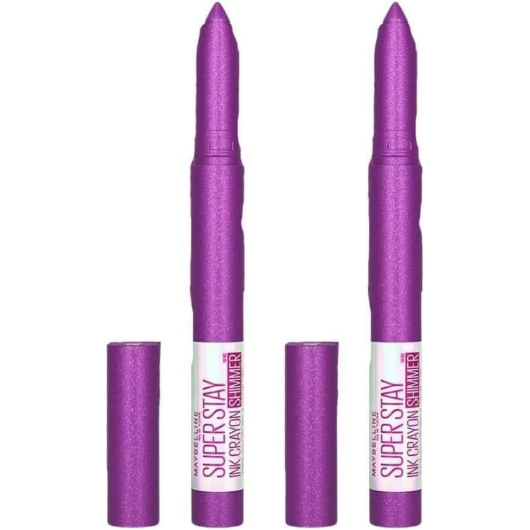2x Maybelline New York Superstay Ink Longwear Crayon Lipstick - Throw a Party 170 - Magdasmall