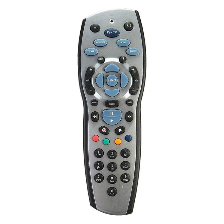 2x PayTV Remote Control Compatible with Foxtel MYSTAR SKY NEW ZEALAND - Silver - Magdasmall