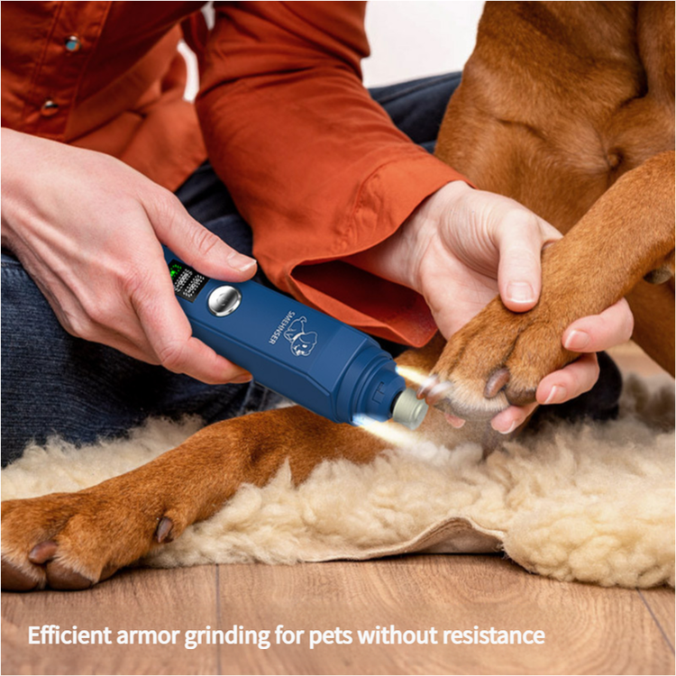 3-Speed Dog Nail Grinder - Quiet, Safe & Painless Trimming for All Pets - Magdasmall