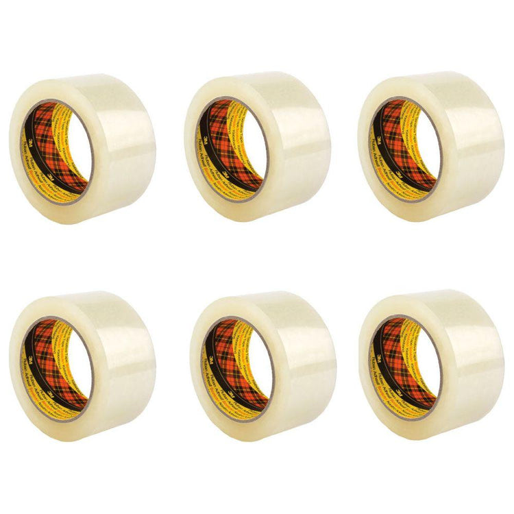 36x 3M Scotch Clear Packaging 370 Tape 48mmx75m Strong Packing Moving Adhesive - Magdasmall