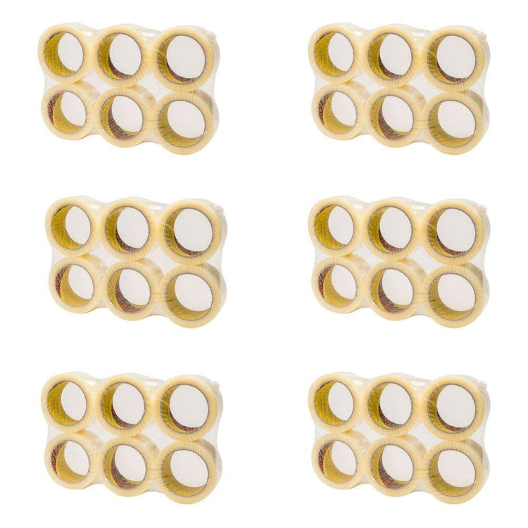 36x 3M Scotch Clear Packaging 370 Tape 48mmx75m Strong Packing Moving Adhesive - Magdasmall