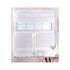 3 Pce Cafe Rose Lace Curtain Set - Magdasmall