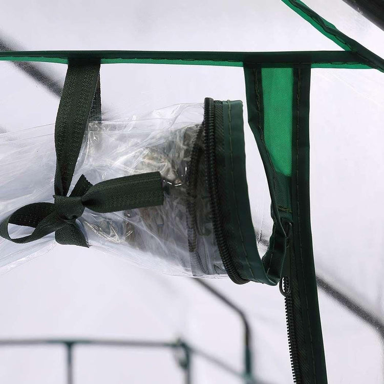 3 Tier Walk In Greenhouse Garden Shed PVC Cover Film Tunnel Green House Plant - Magdasmall