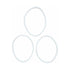 3x For Nutribullet Rubber White Seal - Gasket Ring For 600 600W Blade and Cups - Magdasmall
