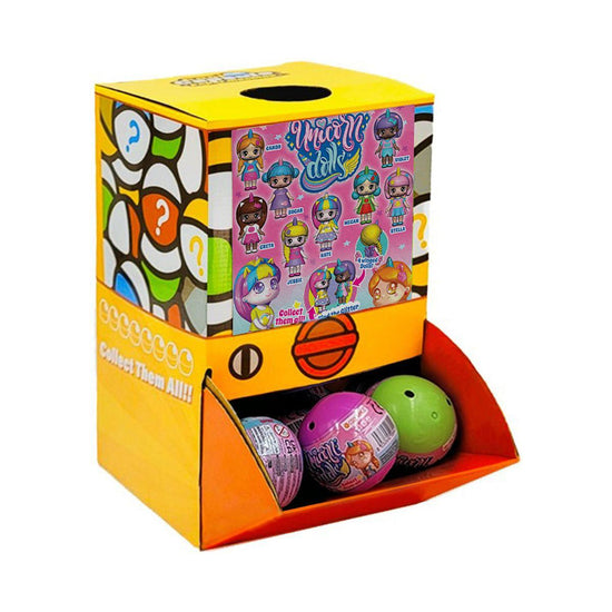 40X Kenisy Unicorn Dolls Toy Capsules 50mm Collectible Gacha in Display Box - Magdasmall