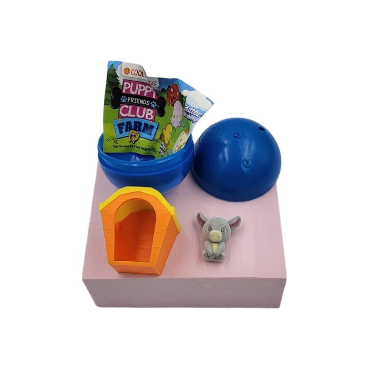 40X Puppy Club Farm Animal Toy Capsules 50mm Collectible Gacha in Display Box - Magdasmall