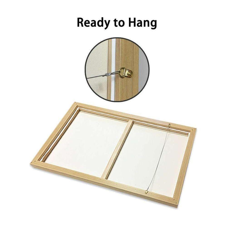 40cmx60cm Amazing Newzealand 3 Sets White Frame Canvas Wall Art - Magdasmall