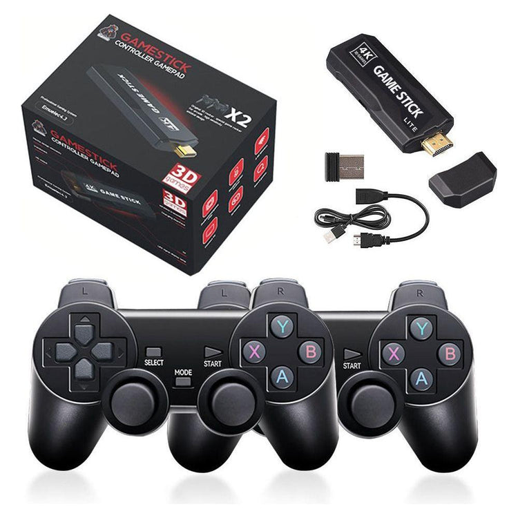4K 3D Wireless Retro Game Console - 30,000+ Games with Dual Controllers, Supports PSP/PS1/N64 & 28+ Emulators - Magdasmall
