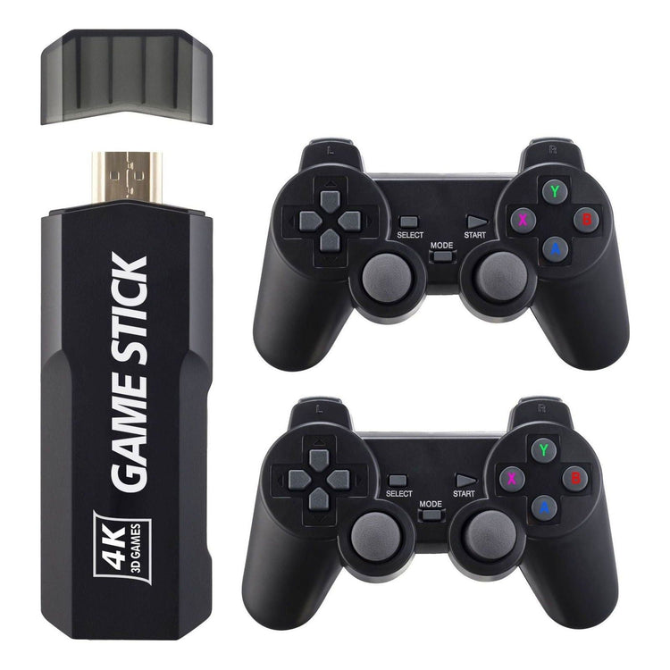 4K 3D Wireless Retro Game Console - 30,000+ Games with Dual Controllers, Supports PSP/PS1/N64 & 28+ Emulators - Magdasmall