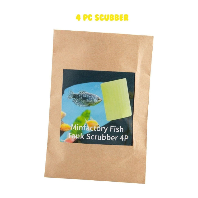 4X Fish Tank Moss Scrubber Scraper Iron Glass Acrylic Algae Cleaner Brush - Magdasmall